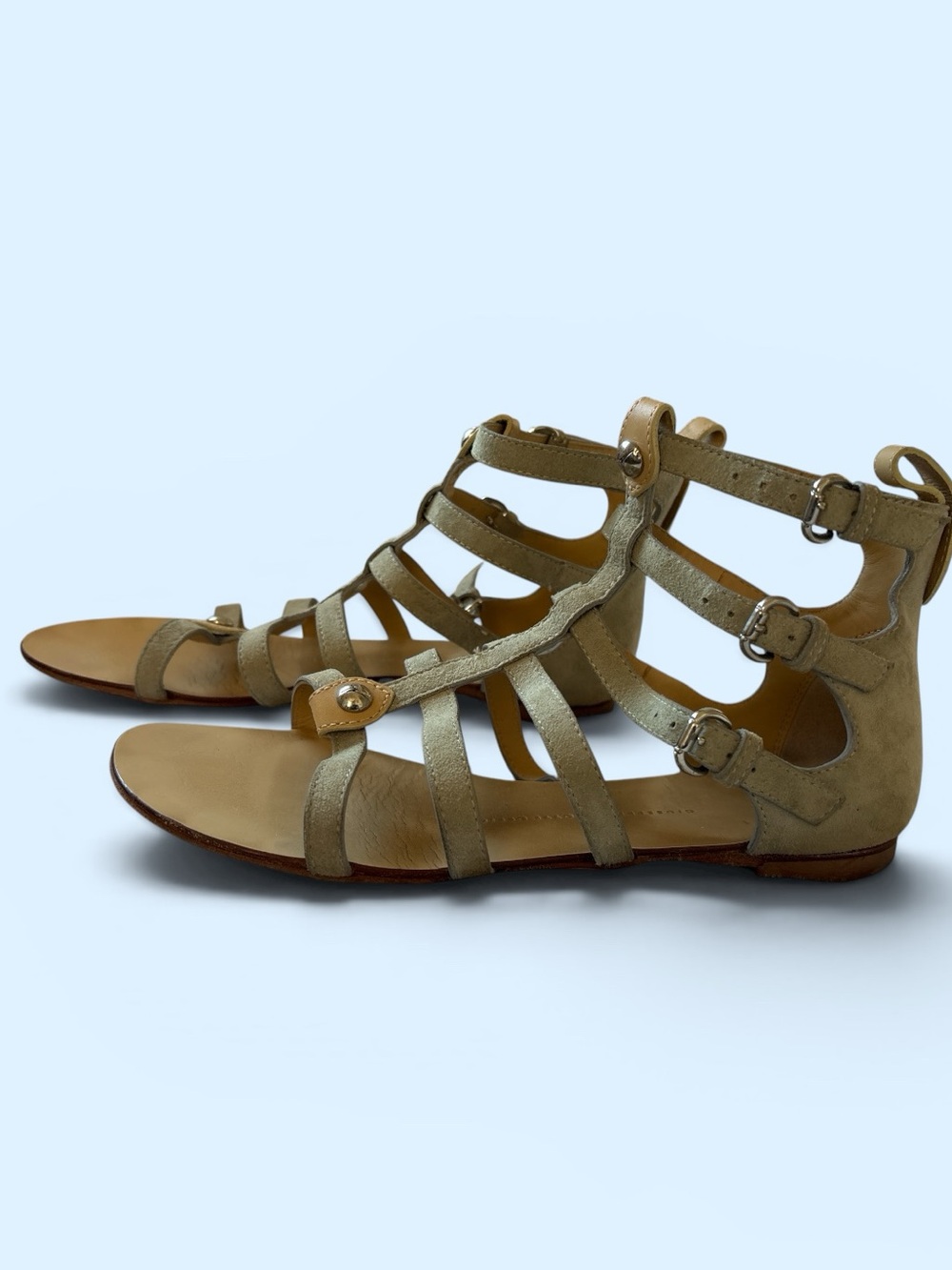 Guiseppe Zanotti women’s suede sandal